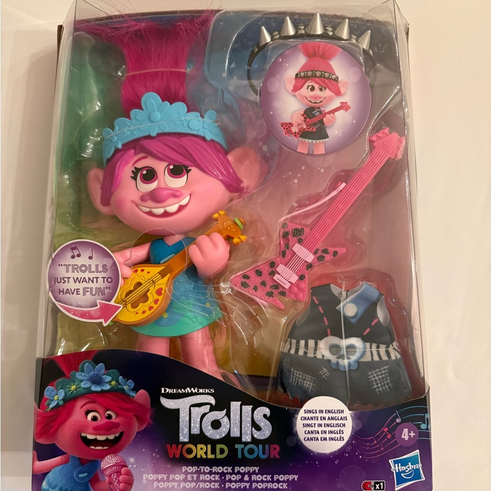 Hasbro Dreamworks Trolls World Tour Poppy Doll